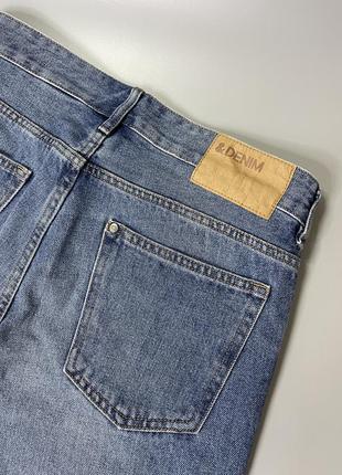 Базовые синие джинсовые шорты h&m3 фото