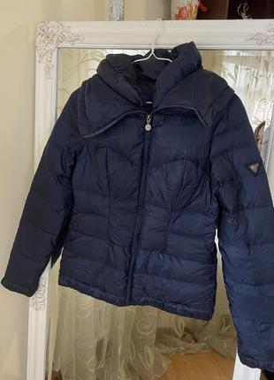 Пуховик пухова гуртка guess zara оригінал