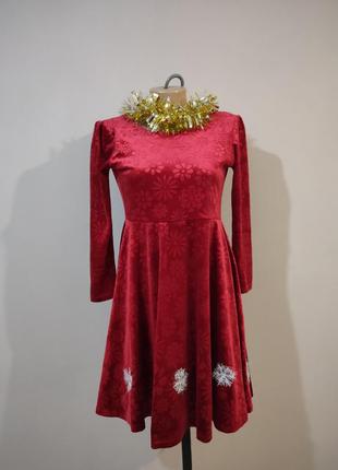 Платье новогоднее4 фото