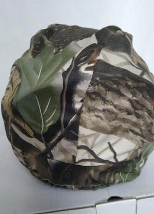 Кавер на каску армійську колір зелений ліс чохол