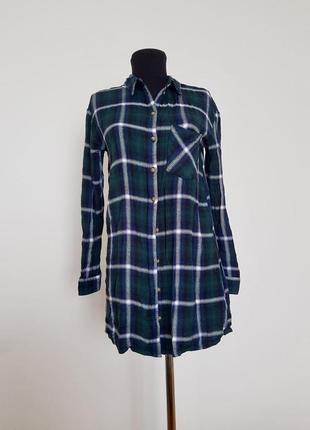Удлиненная рубашка h&m