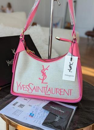 Женская сумочка yves saint-laurent багет топ качество