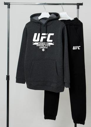 Шикарний зимовий костюм "ufc break barriers fleece"2 фото