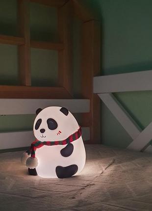 Силіконовий нічник панда