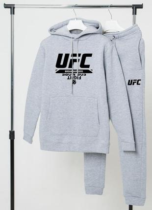 Шикарний зимовий костюм "ufc break barriers fleece"1 фото