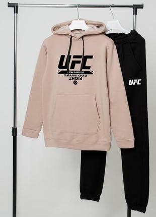 Шикарний зимовий костюм "ufc break barriers fleece"1 фото