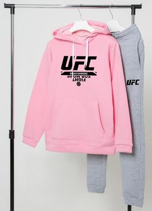 Шикарний зимовий костюм "ufc break barriers fleece"2 фото