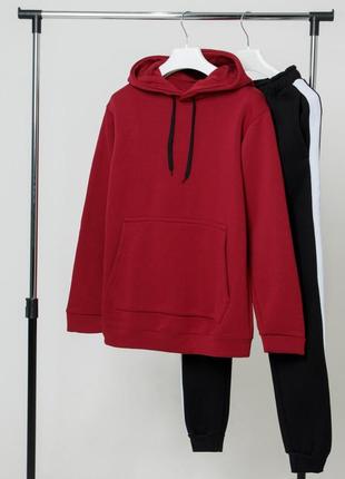 Шикарный зимний мужской костюм на флисе