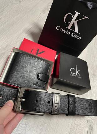 Ремень пояс мужской кожаный в стиле calvin klein / ремень мужской кожурой в стиле calvin klein1 фото