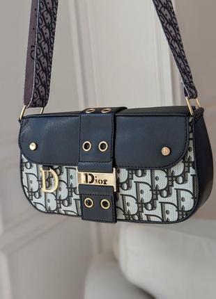 Женская сумка dior bagget топ качество