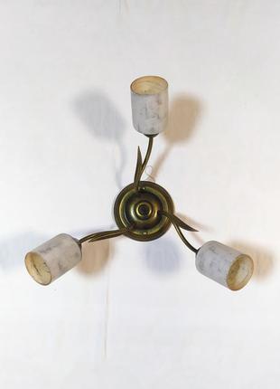 Люстра на 3 плафони2 фото