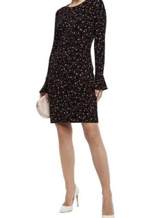 Michael kors max mara sezane massimo dutti плаття нове віскоза принт зірки футляр міні міді шикарне повсякденне нарядне