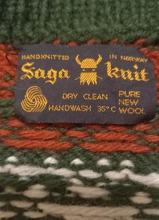 Saga knit ручная работа5 фото