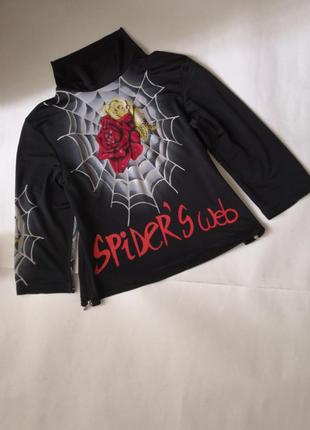 Кофточка -- водолазка spider's web, розмір м
