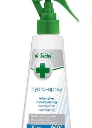 Гідро-спрей зволожуючий dr. seidel для кішок і собак, 100 мл