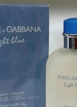 Dolce & gabbana light blue чоловічий парфум 125 мл