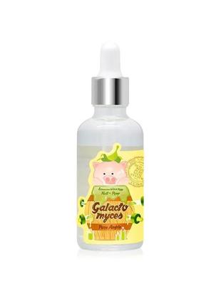 Сироватка для обличчя зі 100% екстрактом галактомисиса elizavecca witch piggy hell-pore galactomyces pure ample2 фото