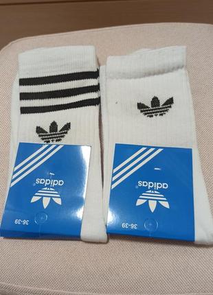 Шкарпетки жіночі спортивні високі адідас/adidas