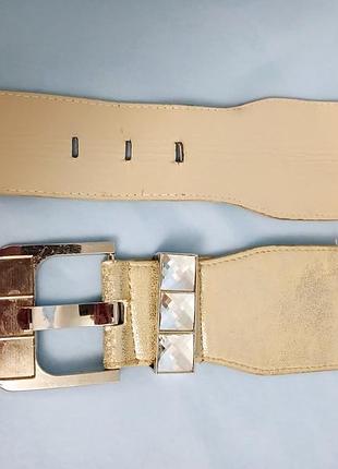 ✨️пояс на резинке с золотым блеском