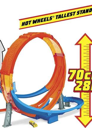 Трек hot wheels гіганська петля від 6-12 років оригінал2 фото