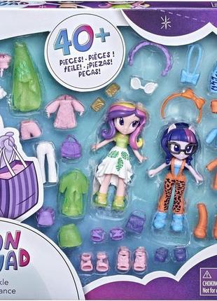 Ігровий набір hasbro дівчата еквестрії з аксесуарами - my little pony, fashion squad (f1587)1 фото