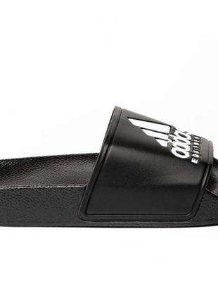 Чоловічому тапочки adidas в чорному кольорі (40-46)😍7 фото