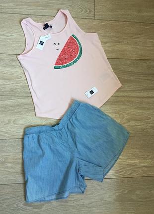 Джинсовые шорты gap р.12-14лет 5