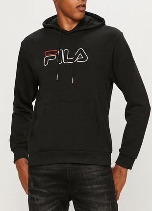 Fila - кофта . толстовка fila. чорна толстовка fila. худі fila