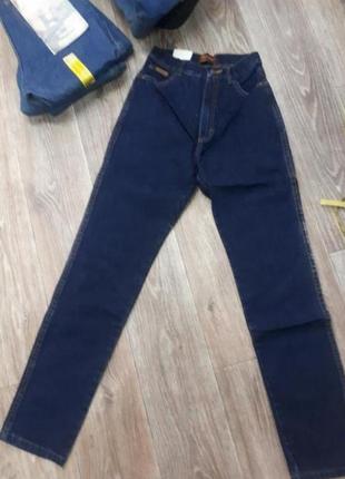 Фирменные модные молодежные джинсы wrangler lee voyager 100% cotton ausa. винтаж5 фото