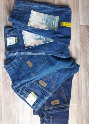 Фирменные модные молодежные джинсы wrangler lee voyager 100% cotton ausa. винтаж