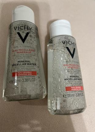 Мицелярна вода vichy