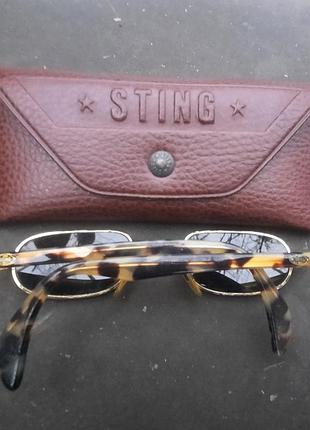 Итальянские оригинальные очки от солнца sting.