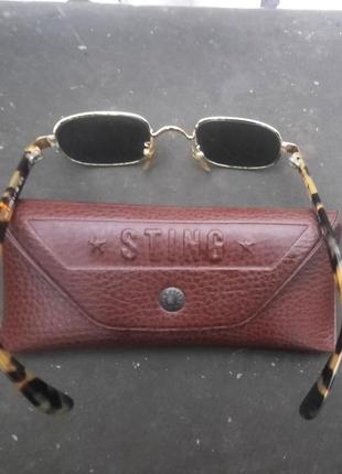 Итальянские оригинальные очки от солнца sting.