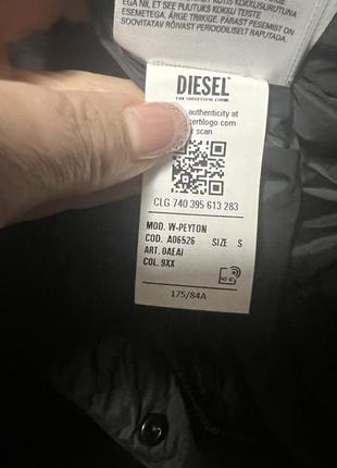 Стильный пуховик diesel оригинал!!9 фото