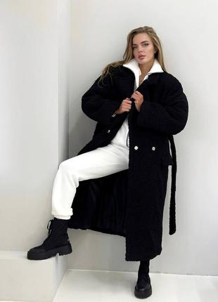 Пальто ”росса” зимнее, искусственный мех, утеплитель 150, подкладка,1 фото