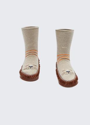 12-24 м 19-22 р домашні кімнатні капці теплі шкарпетки махрові тапочки  lc waikiki вайкікі