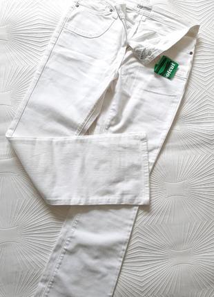 💜💛💙суперові білі джинси прямого крою marks &spencer1 фото