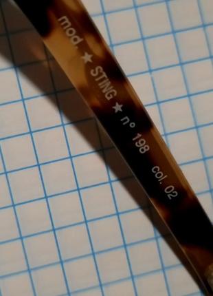 Итальянские оригинальные очки от солнца sting.