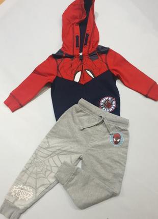 Костюм трикотажный, повседневный костюмчик marvel  spiderman,  c&amp;a, primark, george, palomino, next, tu, matalan, marks&amp;spencer, disney