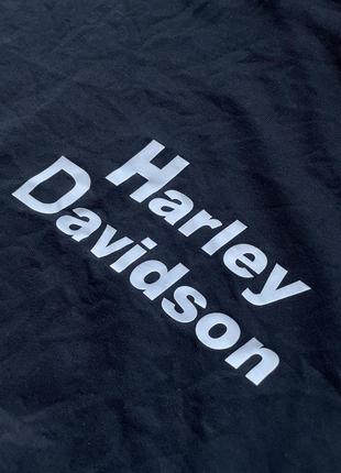 Мужское зип худи vintage harley big logo davidson choppers black zip hoodie6 фото