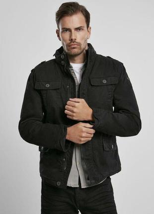 Куртка мужская brandit britannia jacket black черный (m) куртка брандит