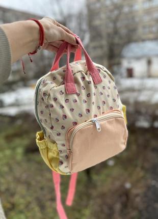 Рюкзак рюкзачок для дівчинки в садок садочок1 фото