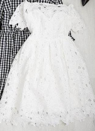 Белоснежное платье от boohoo2 фото