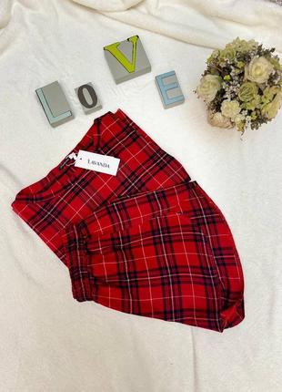 Піжама жіноча новорічна в стилі zara рубашка та шорти3 фото