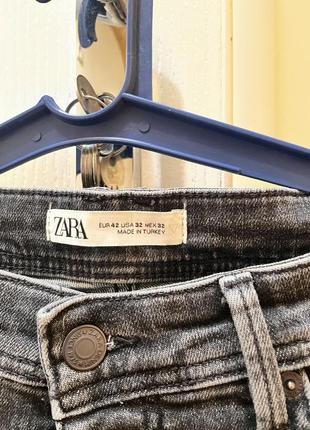 Джинси чоловічі zara skinny2 фото