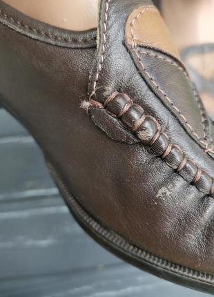 Зручні шкіряні туфлі4 фото