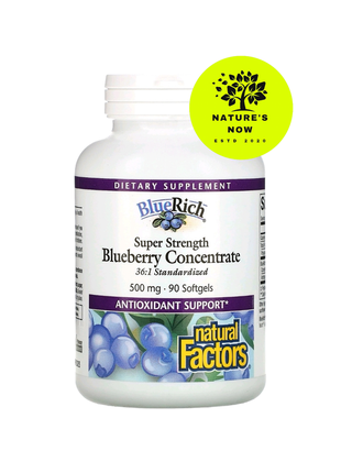 Bluerich суперефективний концентрат чорниці — natural factors