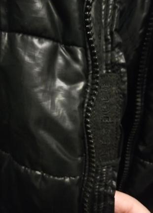 Зимняя мужская куртка черная monclear5 фото