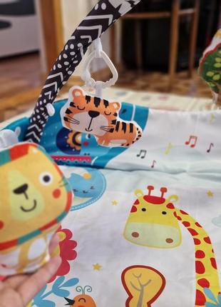 Развивающий коврик lionelo anika plus 3