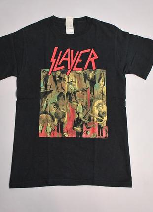 Футболка мерч вінтаж slayer 2003 vintage reign in blood - s